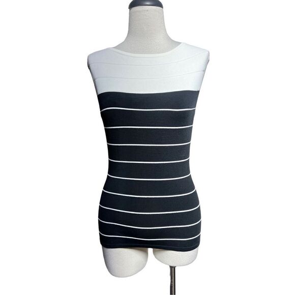 White House Black Market NWT Sleeveless Bandage Pullover Sweater Size XS - Picture 1 of 4